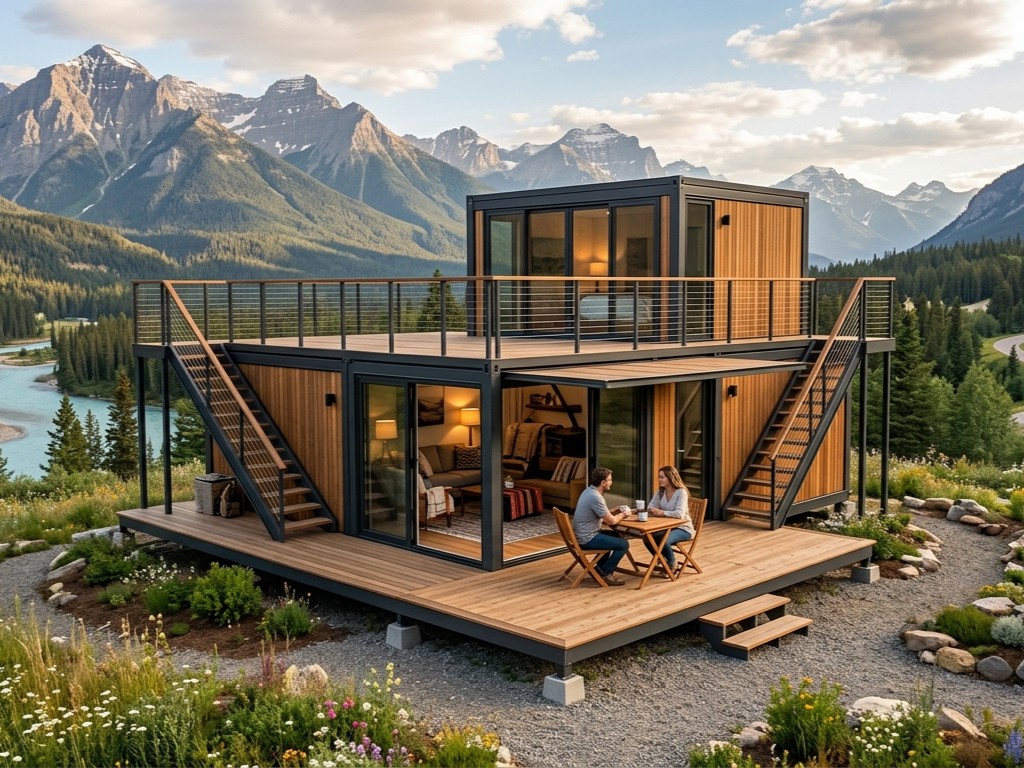 Sustainable Living Officer - Casa Prefabbricata Ecologica con 2 Camere