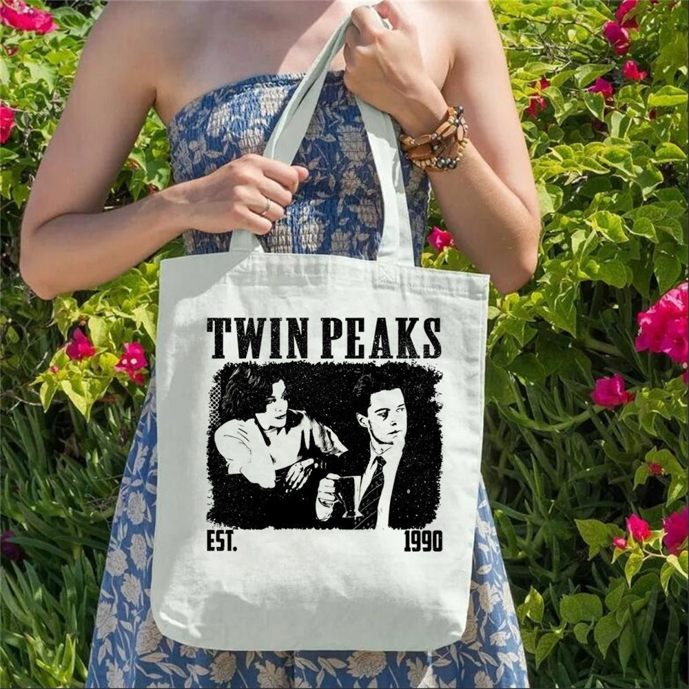 Borse tote in tela Twin Peaks  - Sustainable Living Zero Waste recensione e prezzo